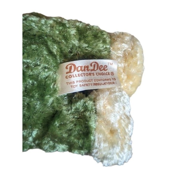 Dan Dee Collector's Choice Plush Green Stuffed Frog Clover Shamrock 5" Toy - Picture 4 of 5